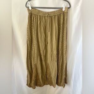 Women’s BELMA New York Tan* Boho Maxi Skirt
